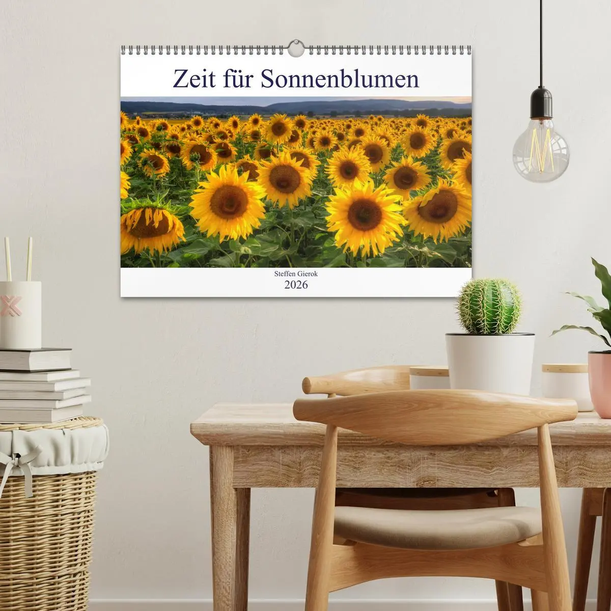 Bild: 9783516129090 | Zeit für Sonnenblumen (Wandkalender 2026 DIN A3 quer), CALVENDO...