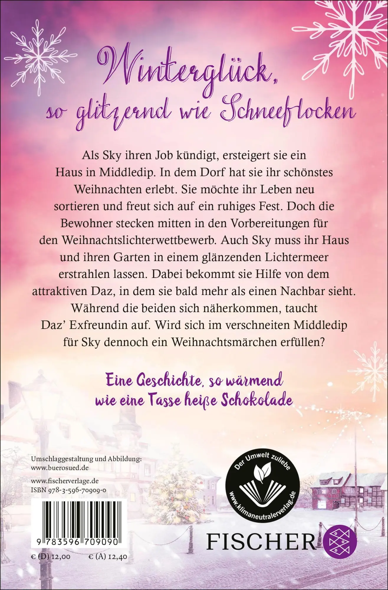 Rückseite: 9783596709090 | Winterglücksträume | Sue Moorcroft | Taschenbuch | 464 S. | Deutsch
