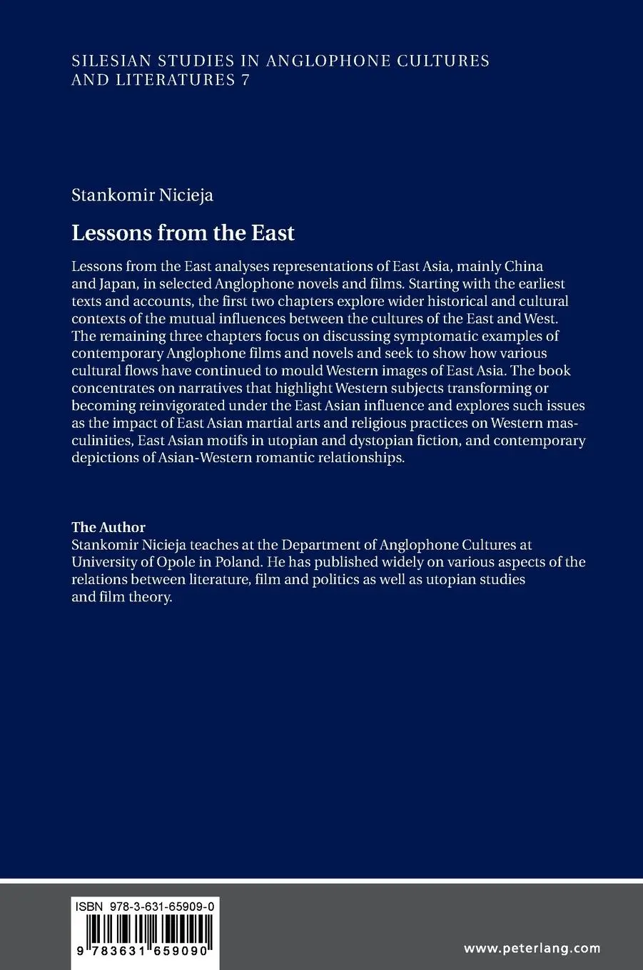 Rückseite: 9783631659090 | Lessons from the East | Stankomir Nicieja | Buch | Gebunden | Englisch