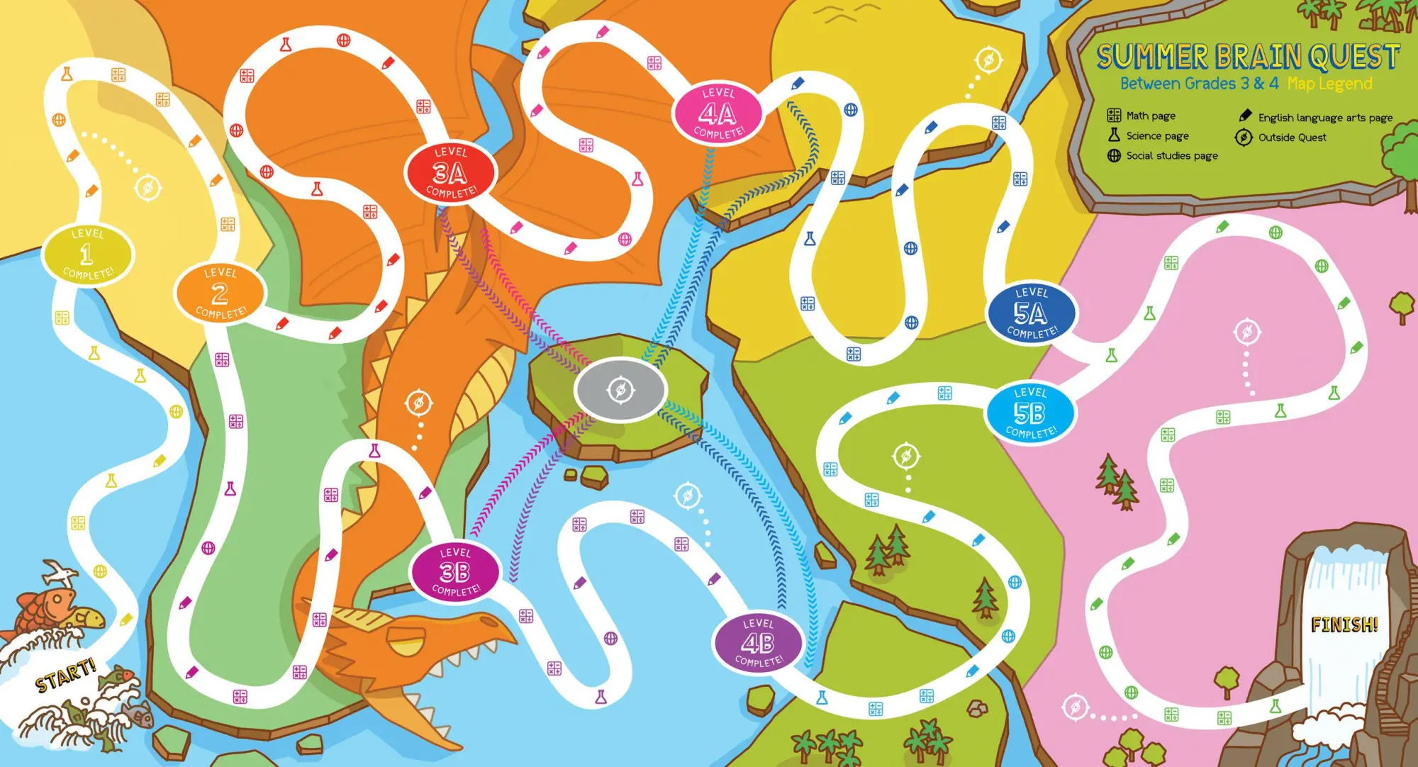 Bild: 9780761189190 | Summer Brain Quest: Between Grades 3 &amp; 4 | Workman Publishing (u. a.)