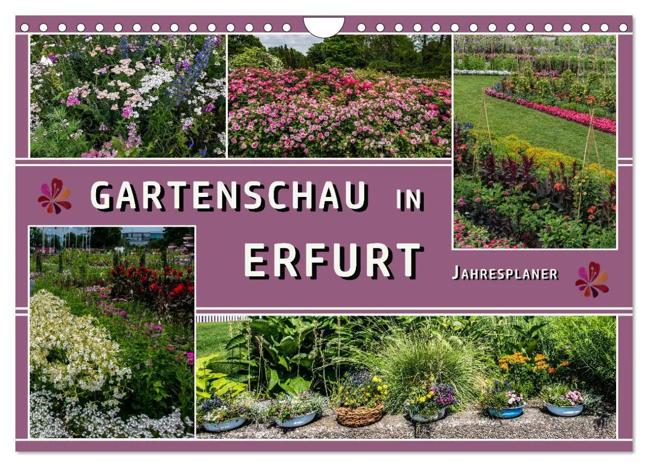 Cover: 9783457579190 | Gartenschau in Erfurt (Wandkalender 2026 DIN A4 quer), CALVENDO...