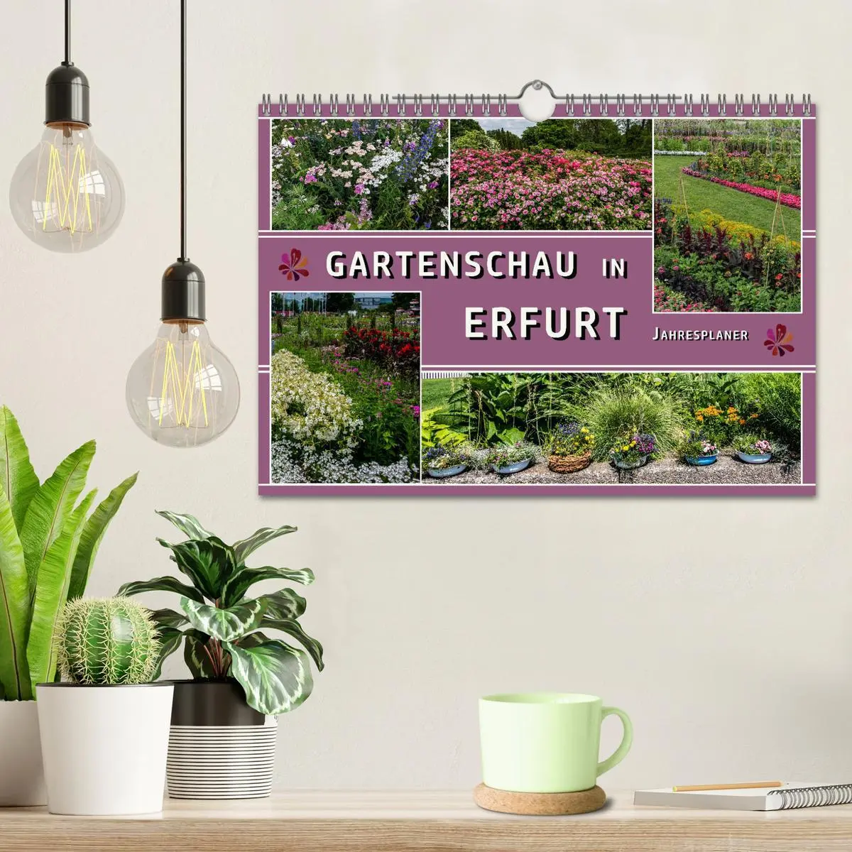 Bild: 9783457579190 | Gartenschau in Erfurt (Wandkalender 2026 DIN A4 quer), CALVENDO...