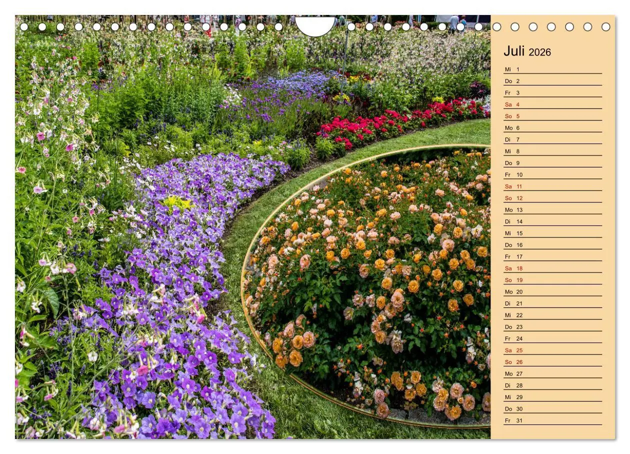 Bild: 9783457579190 | Gartenschau in Erfurt (Wandkalender 2026 DIN A4 quer), CALVENDO...