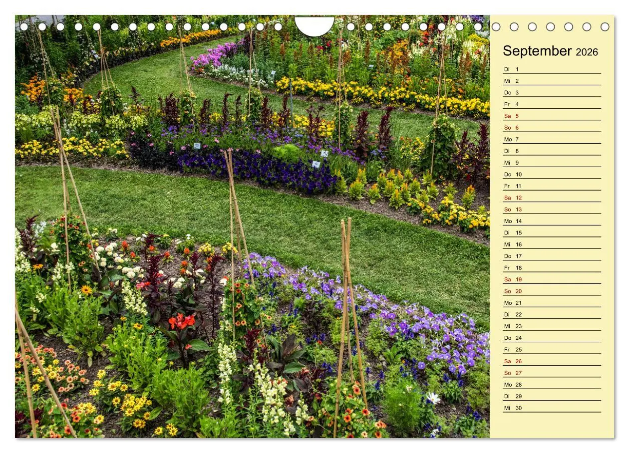 Bild: 9783457579190 | Gartenschau in Erfurt (Wandkalender 2026 DIN A4 quer), CALVENDO...
