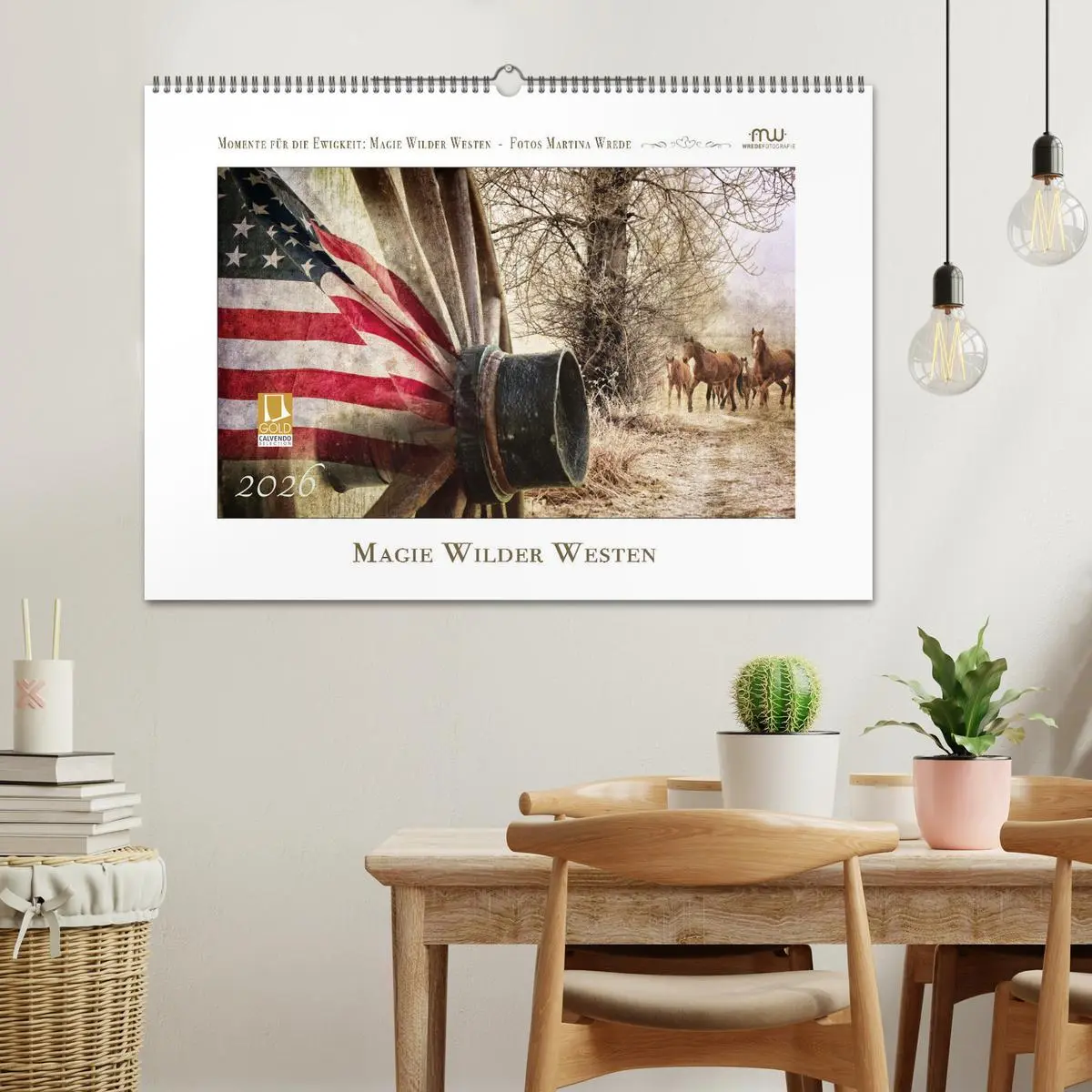 Bild: 9783457649190 | Magie Wilder Westen (Wandkalender 2026 DIN A2 quer), CALVENDO...