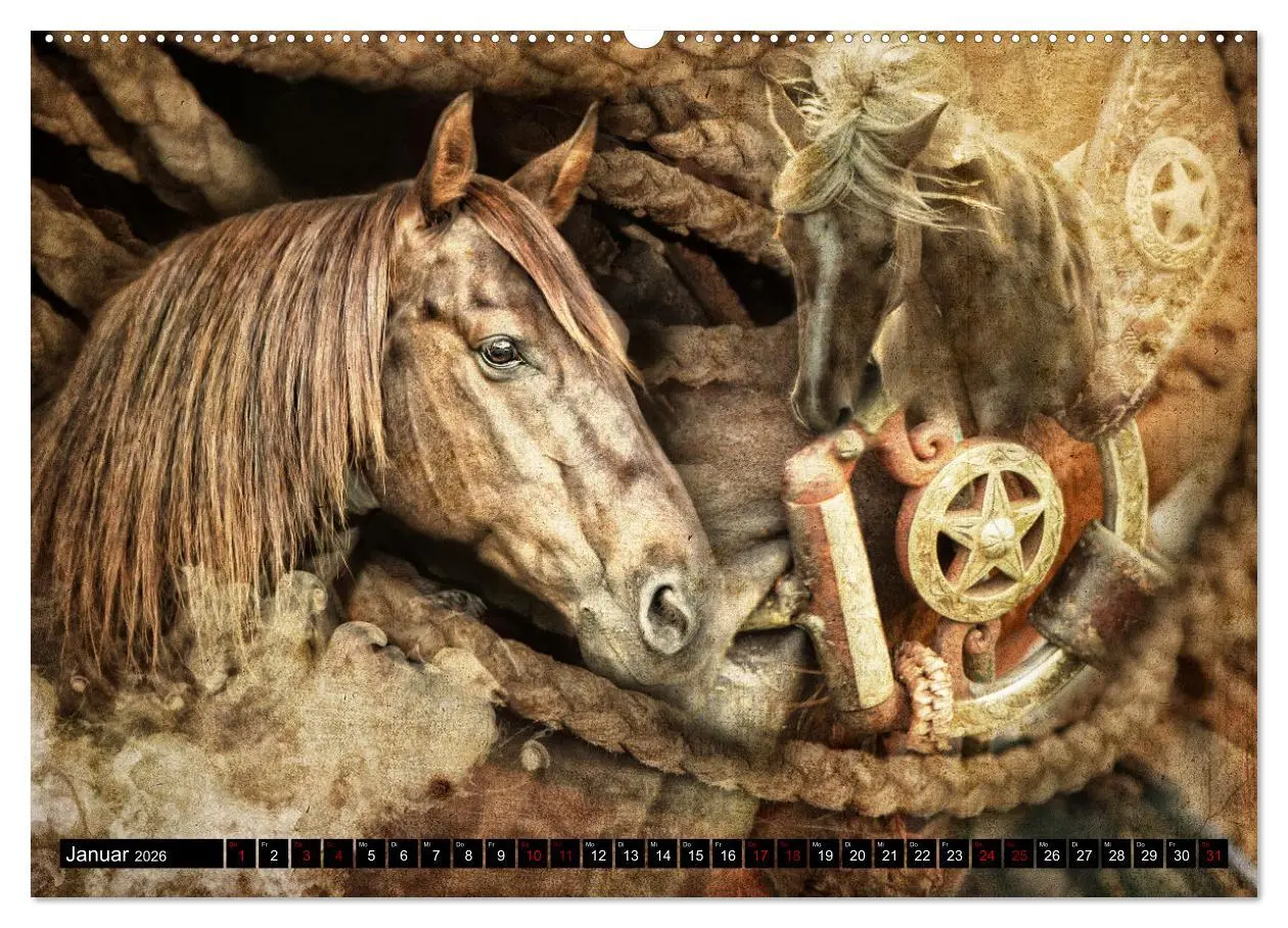 Bild: 9783457649190 | Magie Wilder Westen (Wandkalender 2026 DIN A2 quer), CALVENDO...
