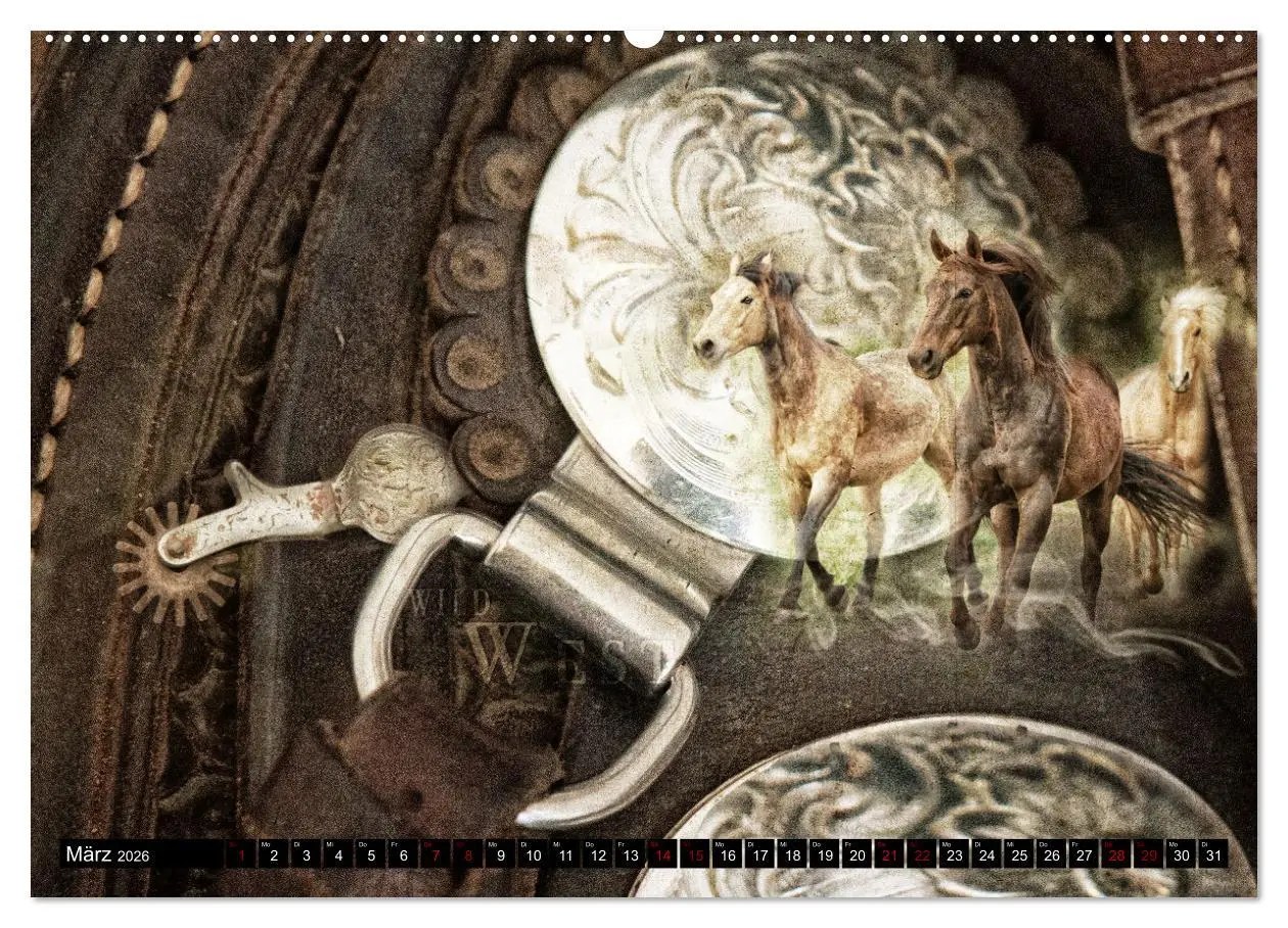 Bild: 9783457649190 | Magie Wilder Westen (Wandkalender 2026 DIN A2 quer), CALVENDO...
