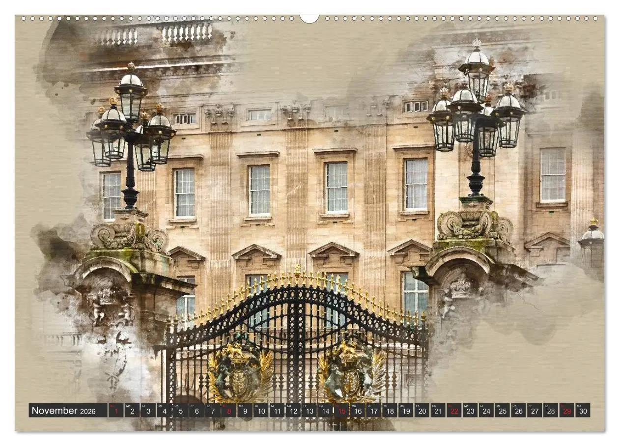 Bild: 9783457959190 | Traumhaftes London (hochwertiger Premium Wandkalender 2026 DIN A2...