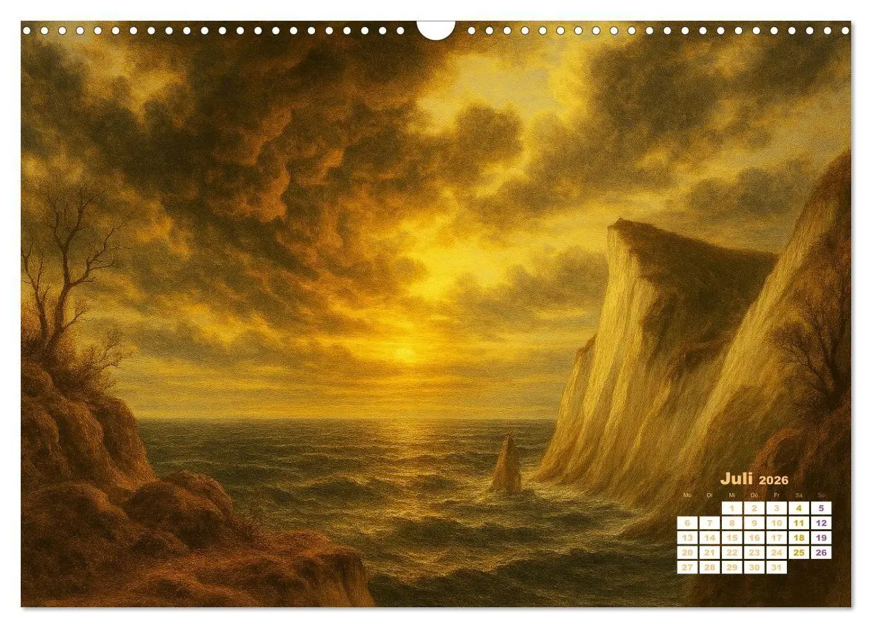 Bild: 9783516669190 | Im Licht der Sehnsucht - Romantische Landschaften (Wandkalender...