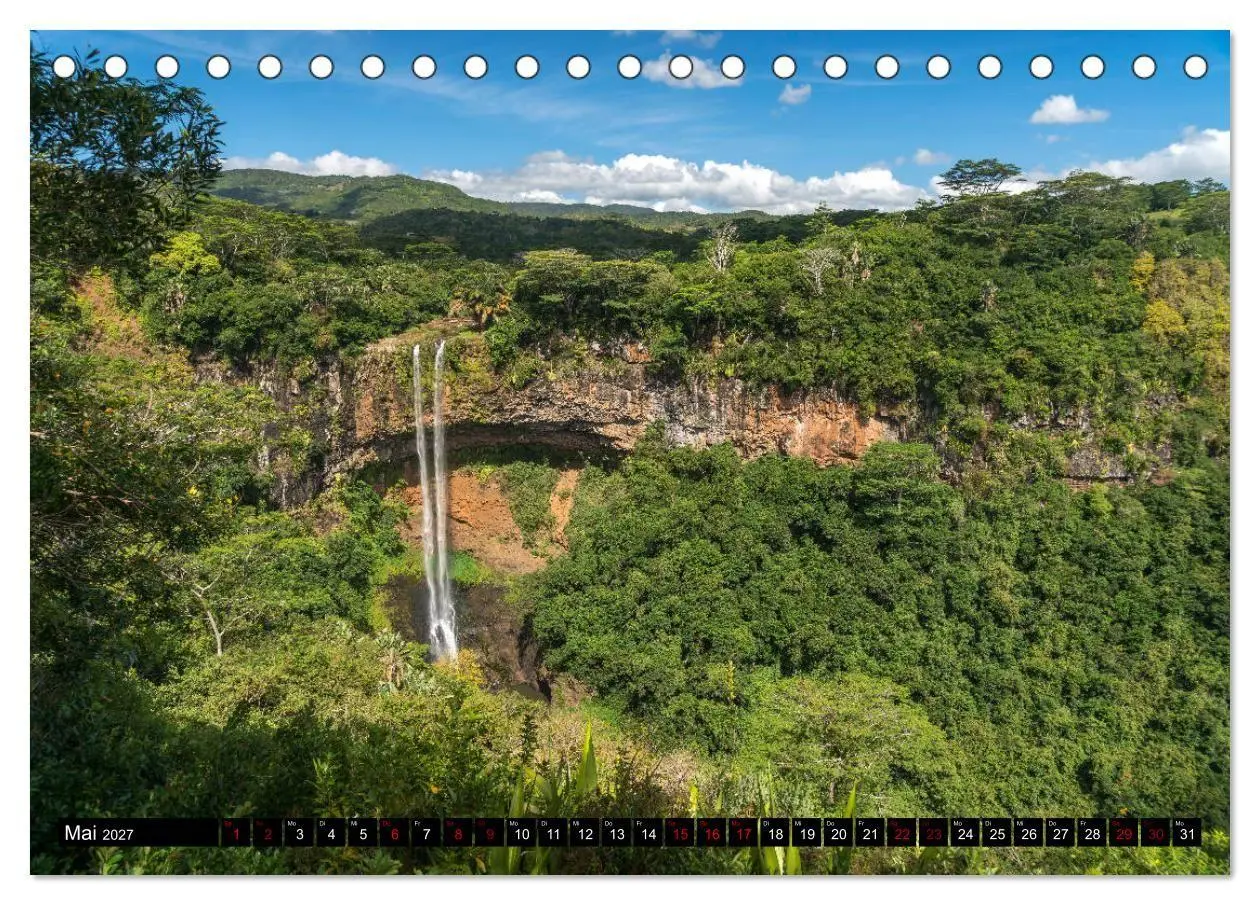 Bild: 9783569759190 | Trauminsel Mauritius (Tischkalender 2027 DIN A5 quer), CALVENDO...