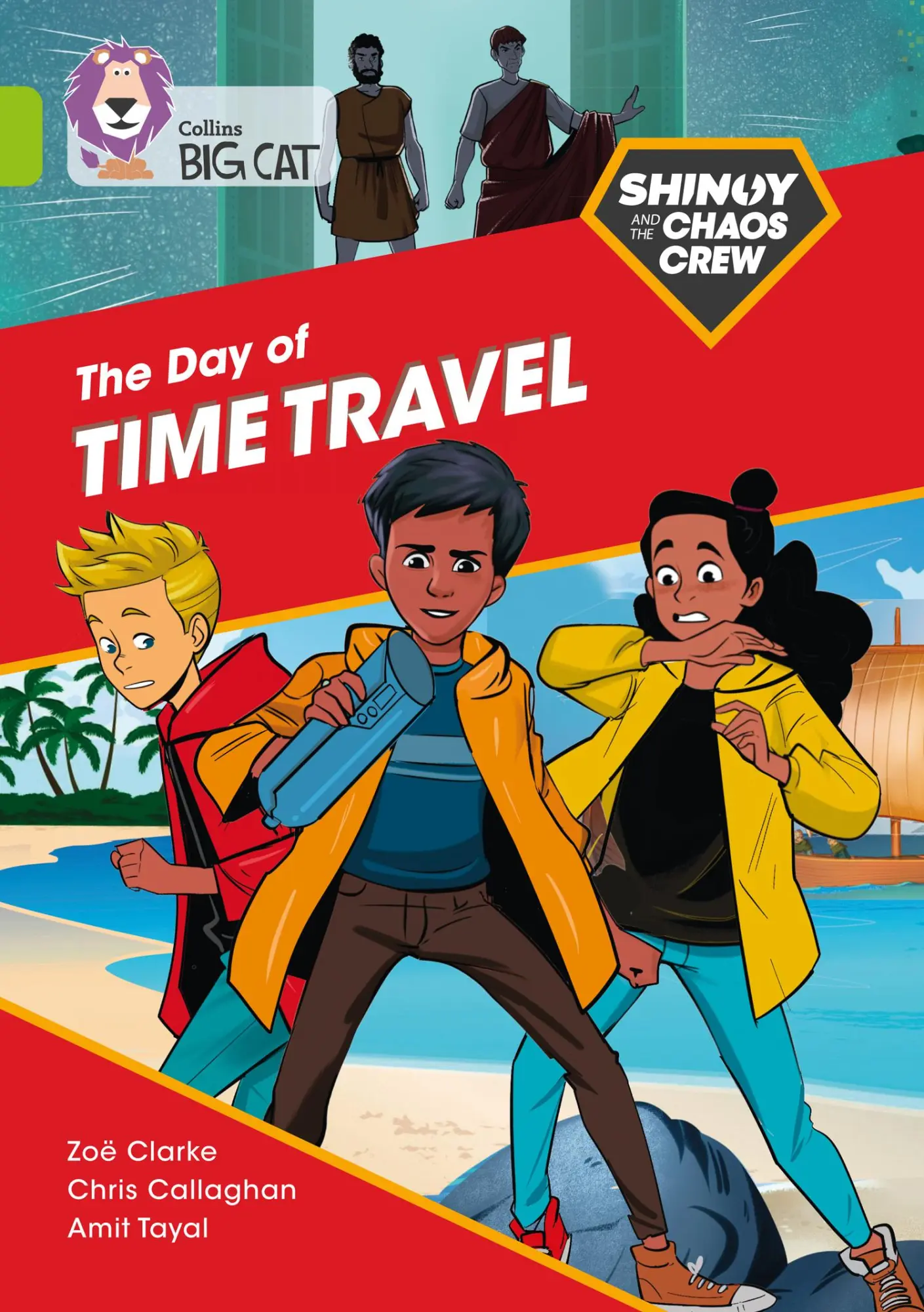 Cover: 9780008399290 | Shinoy and the Chaos Crew: The Day of Time Travel | Band 11/Lime