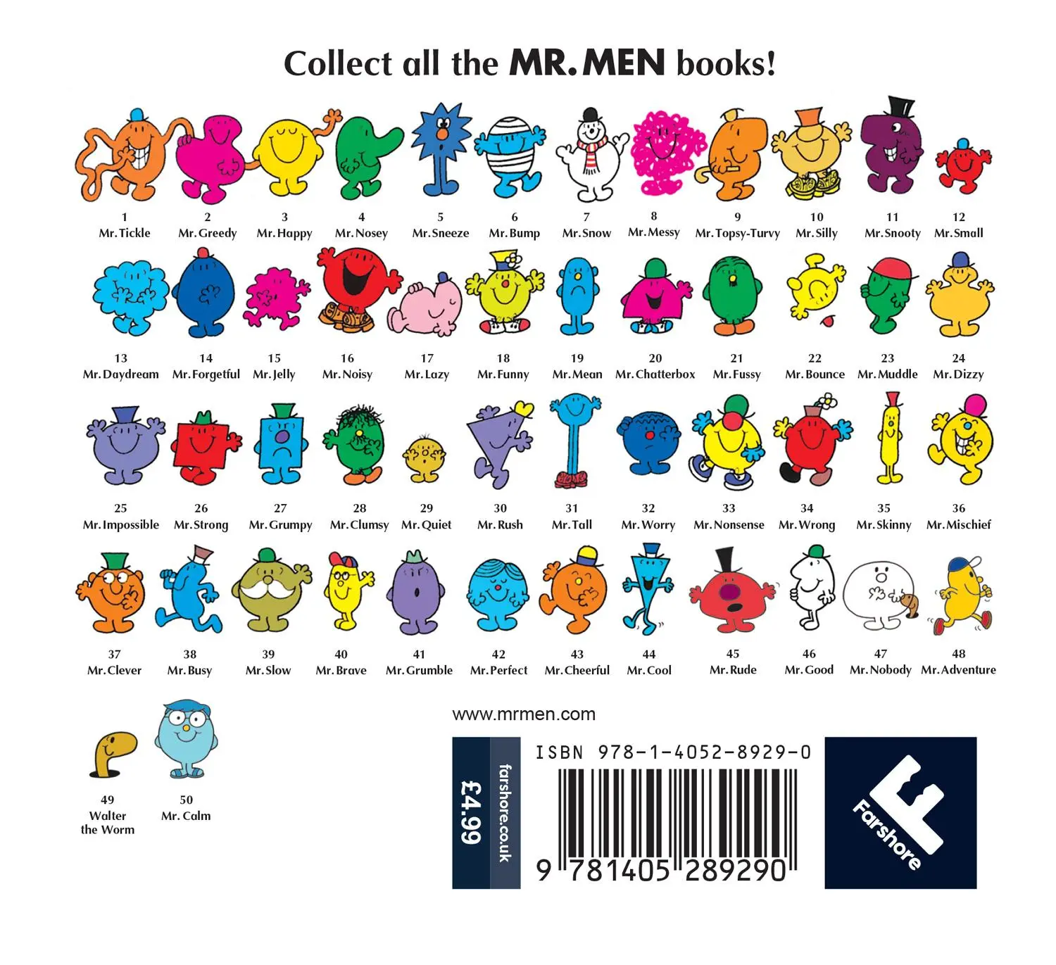 Rückseite: 9781405289290 | Mr. Tickle | Roger Hargreaves | Taschenbuch | Mr. Men Classic Library