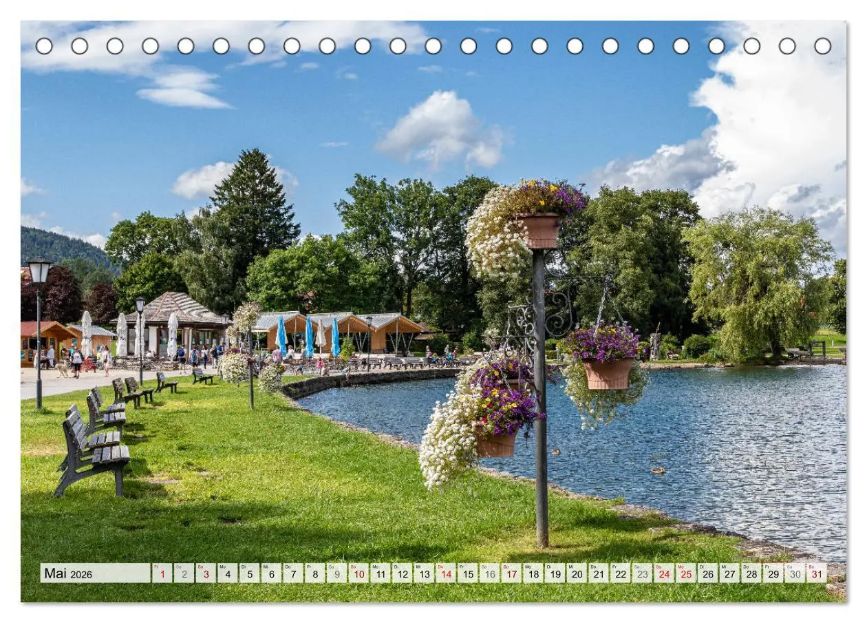 Bild: 9783457499290 | Magischer Tegernsee (Tischkalender 2026 DIN A5 quer), CALVENDO...