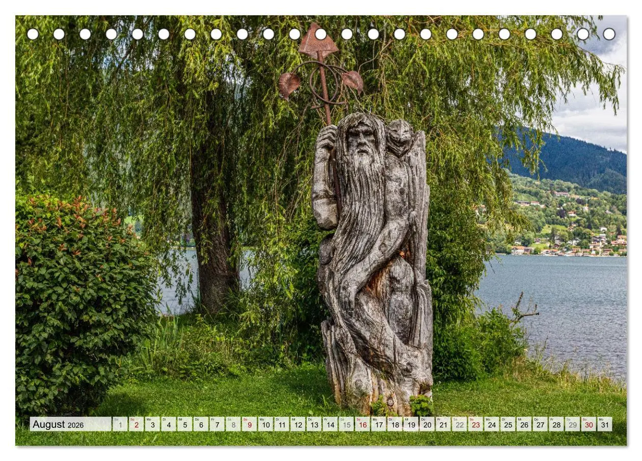 Bild: 9783457499290 | Magischer Tegernsee (Tischkalender 2026 DIN A5 quer), CALVENDO...