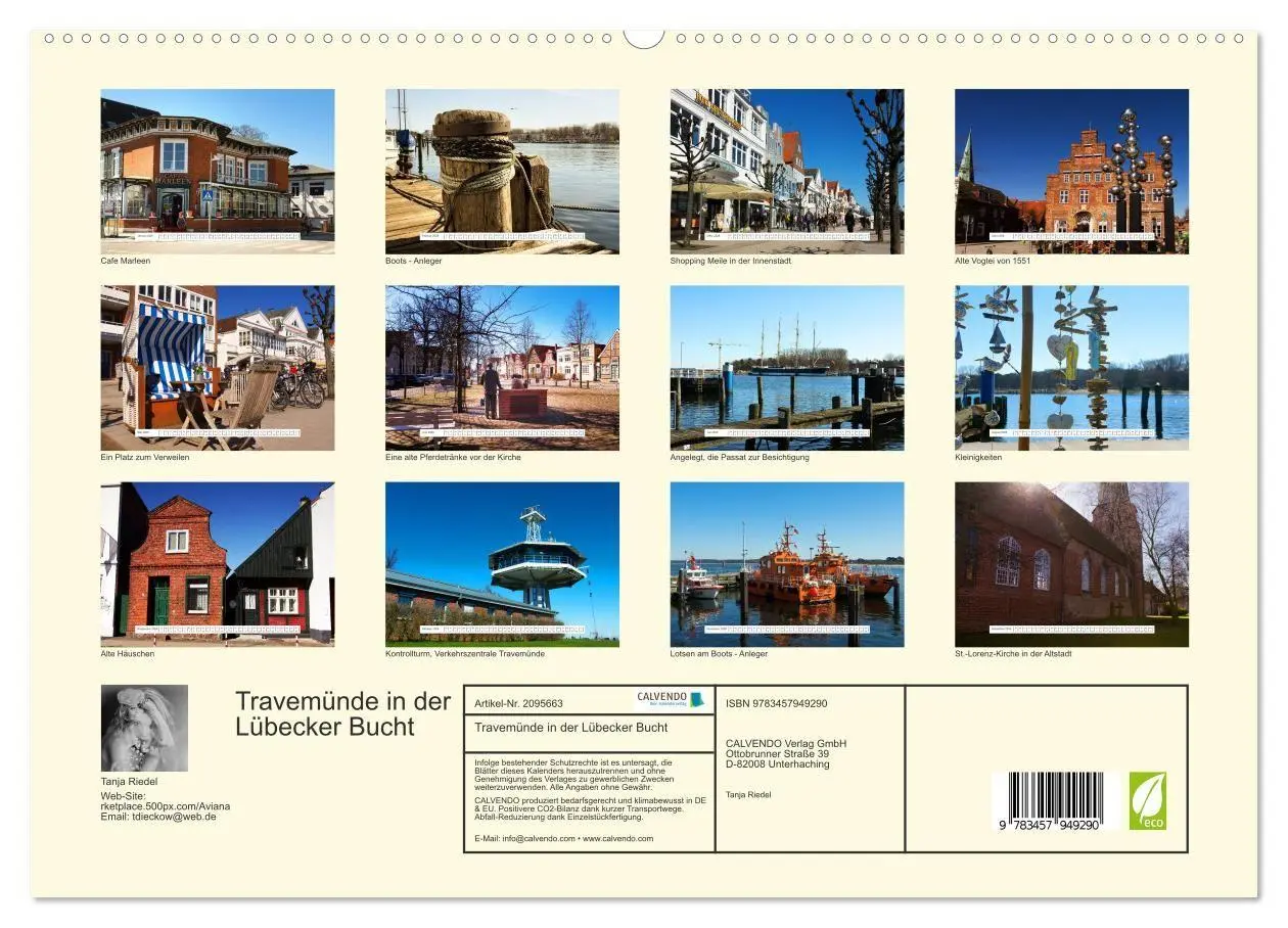 Bild: 9783457949290 | Travemünde in der Lübecker Bucht (hochwertiger Premium Wandkalender...