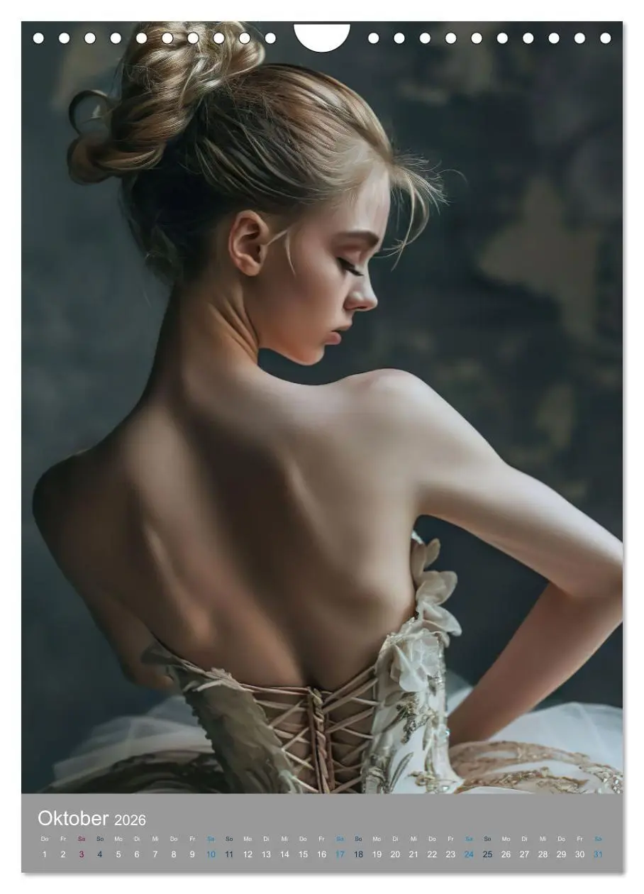 Bild: 9783516279290 | Märchenhafte Ballerina (Wandkalender 2026 DIN A4 hoch), CALVENDO...