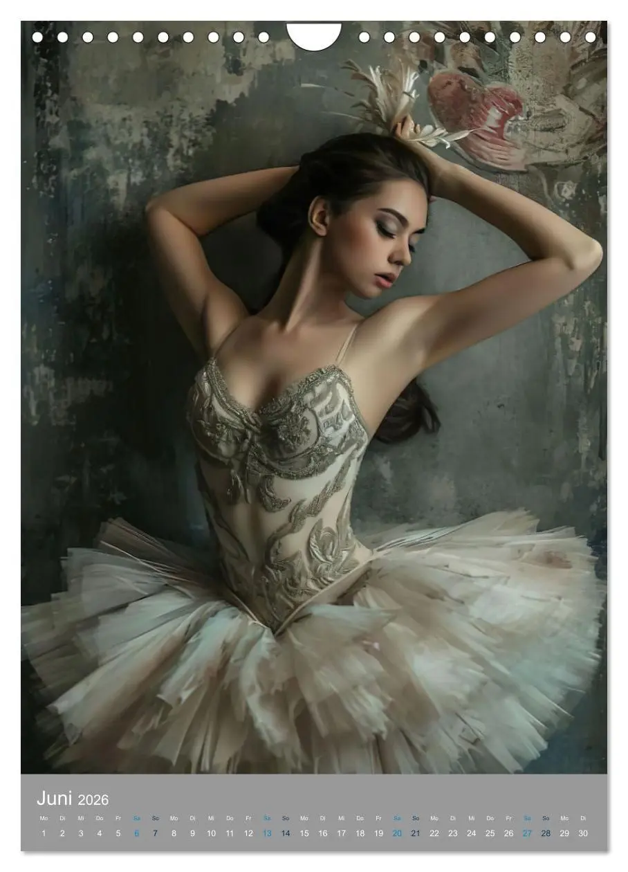 Bild: 9783516279290 | Märchenhafte Ballerina (Wandkalender 2026 DIN A4 hoch), CALVENDO...