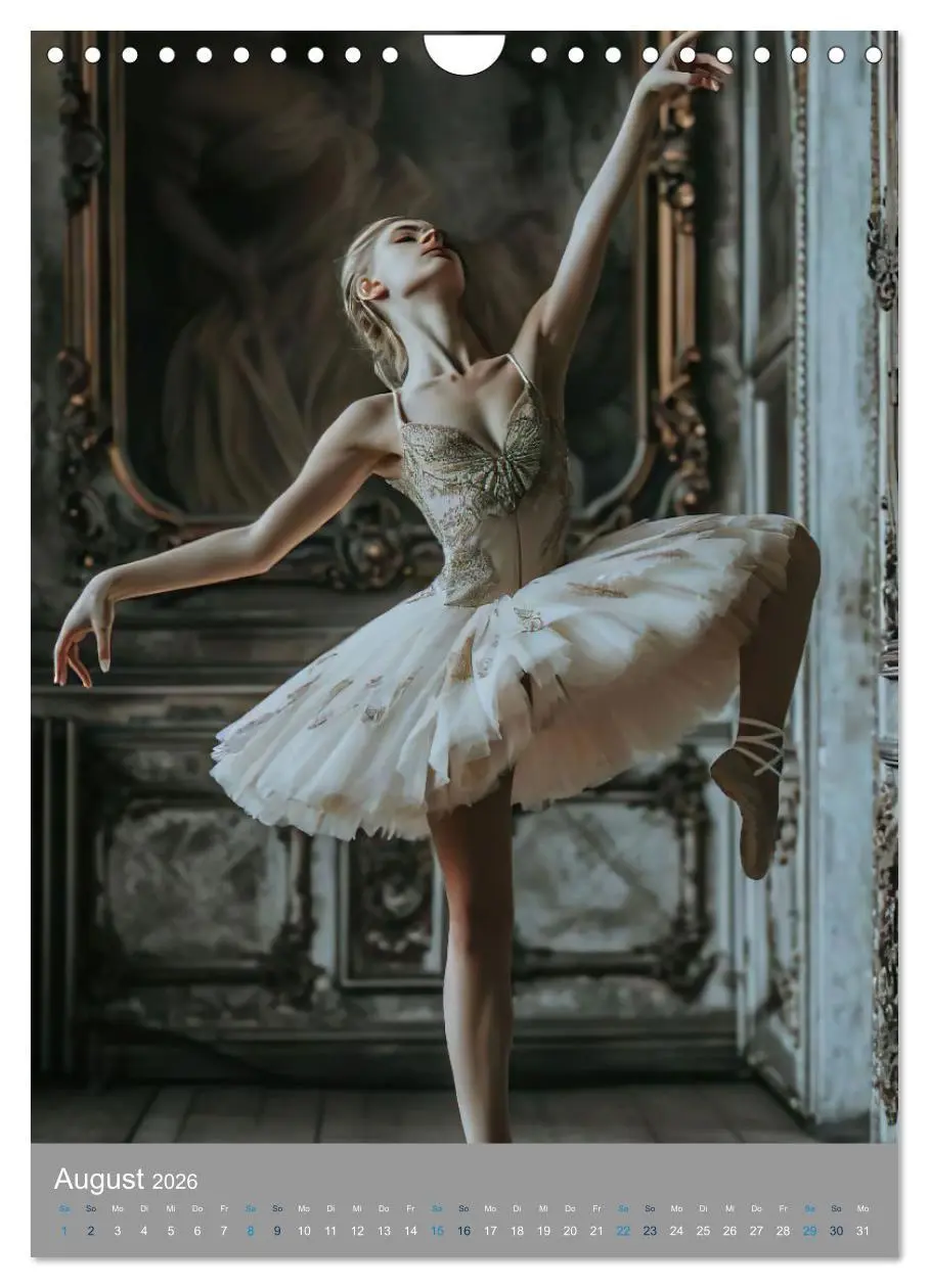Bild: 9783516279290 | Märchenhafte Ballerina (Wandkalender 2026 DIN A4 hoch), CALVENDO...