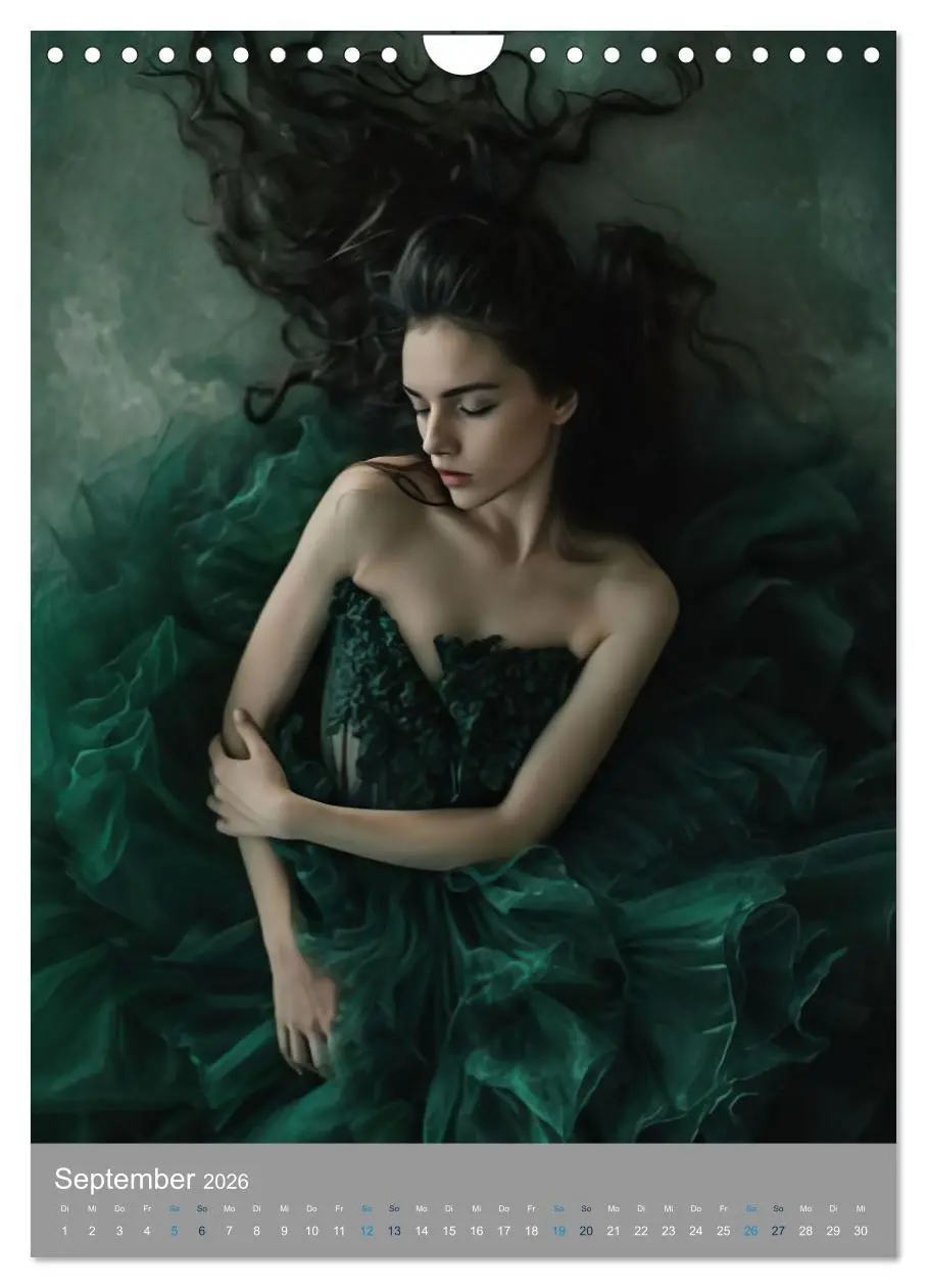 Bild: 9783516279290 | Märchenhafte Ballerina (Wandkalender 2026 DIN A4 hoch), CALVENDO...