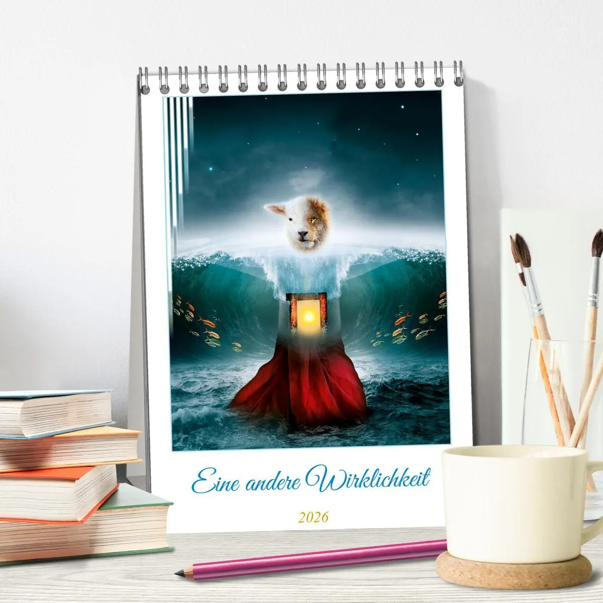 Bild: 9783516349290 | Eine andere Wirklichkeit (Tischkalender 2026 DIN A5 hoch), CALVENDO...