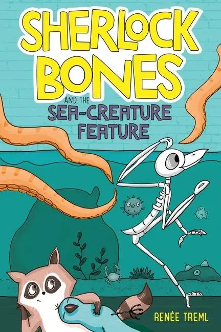 Cover: 9780358309390 | Sherlock Bones and the Sea-Creature Feature | A Graphic Novel | Treml