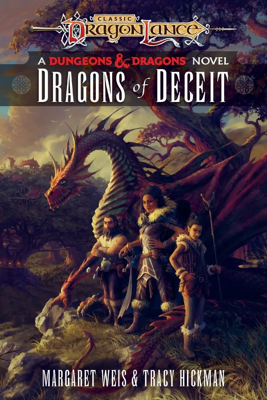 Cover: 9781984819390 | Dragons of Deceit | A Dungeons &amp; Dragons Novel | Margaret Weis (u. a.)