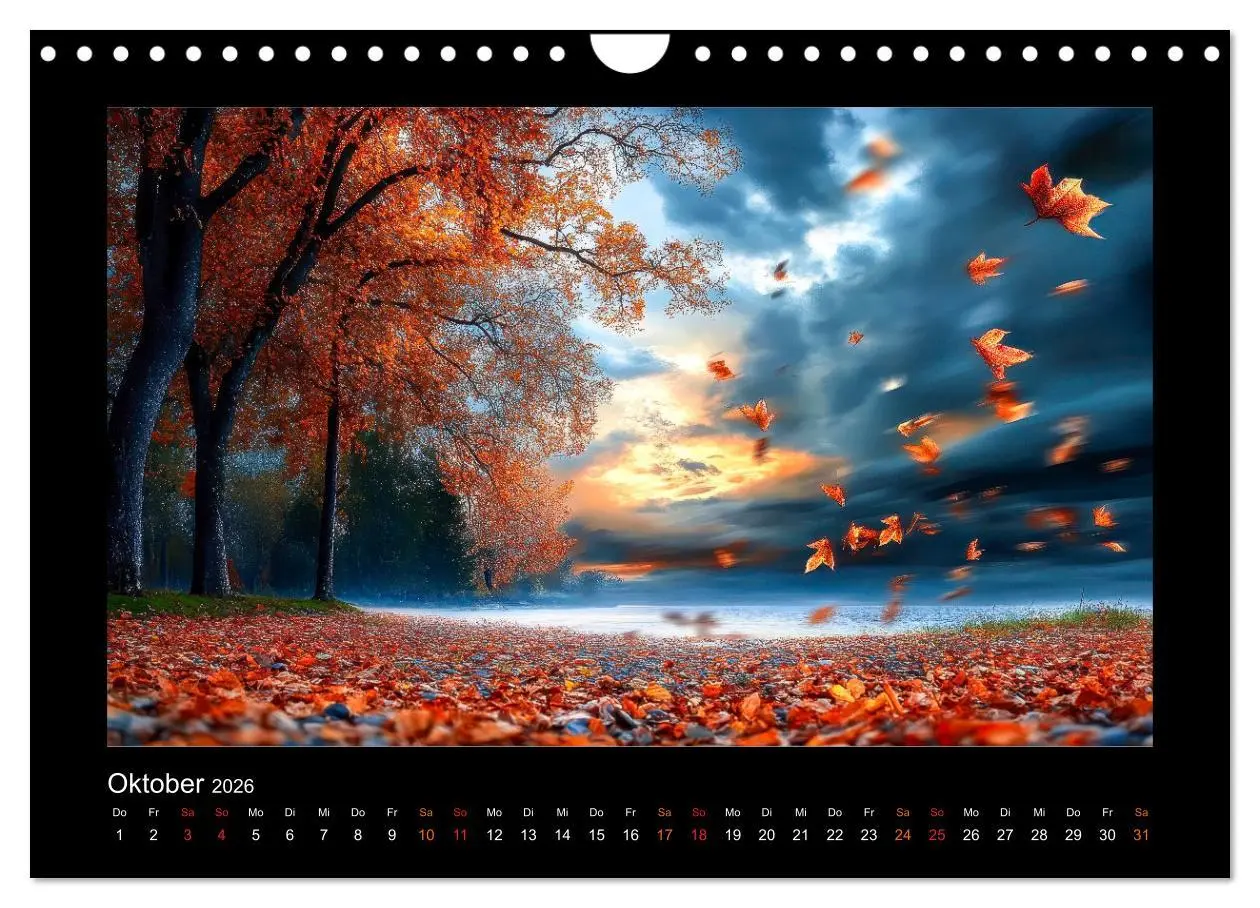 Bild: 9783457249390 | Im Wechselspiel der Jahreszeiten (Wandkalender 2026 DIN A4 quer),...