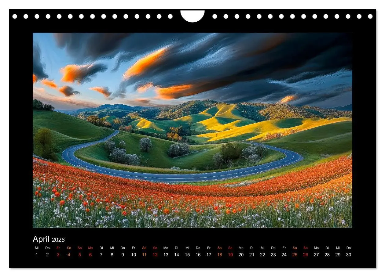 Bild: 9783457249390 | Im Wechselspiel der Jahreszeiten (Wandkalender 2026 DIN A4 quer),...