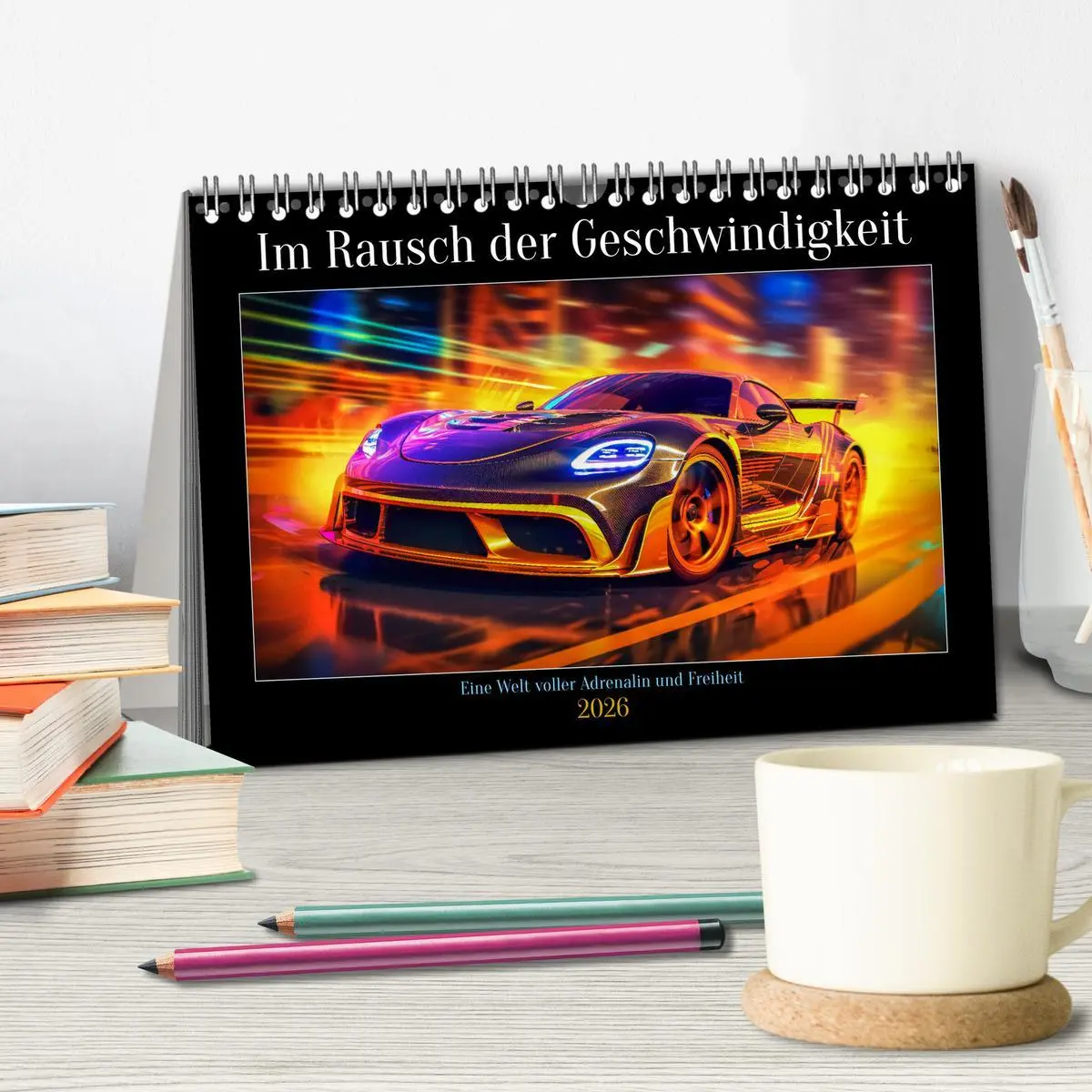 Bild: 9783457489390 | Im Rausch der Geschwindigkeit (Tischkalender 2026 DIN A5 quer),...