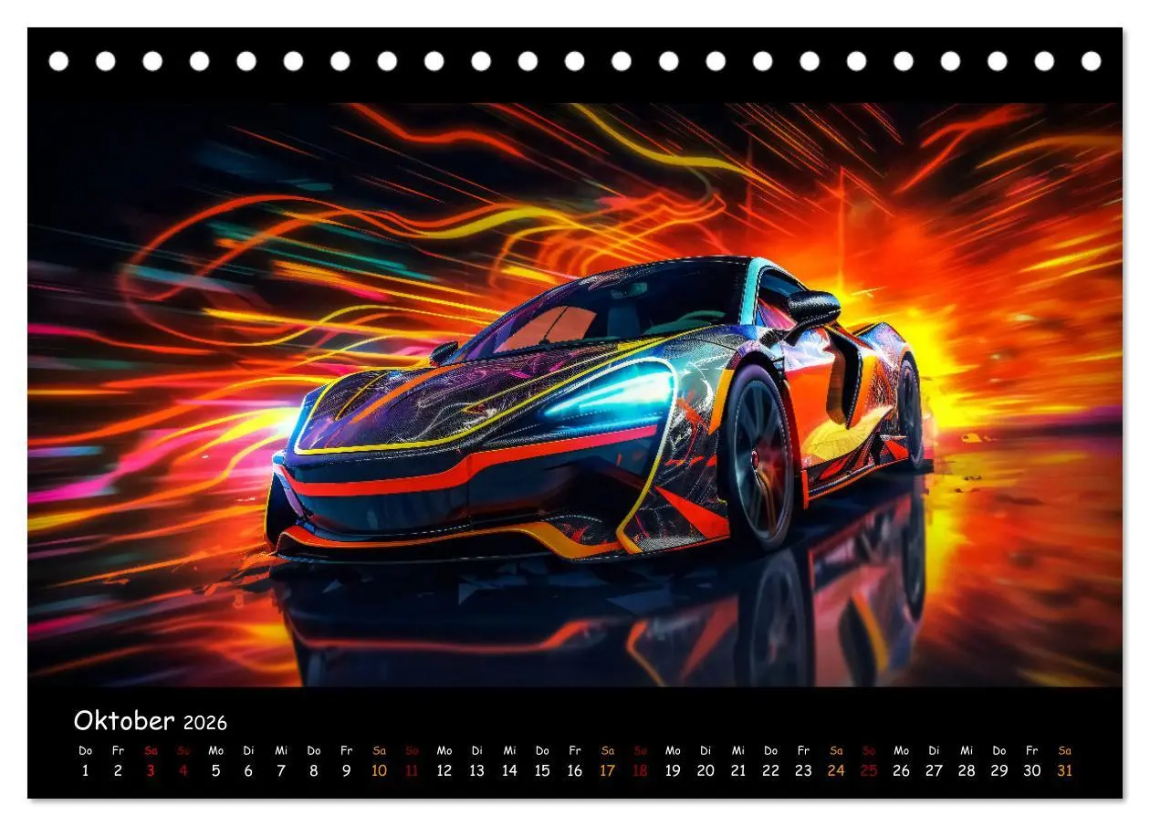 Bild: 9783457489390 | Im Rausch der Geschwindigkeit (Tischkalender 2026 DIN A5 quer),...