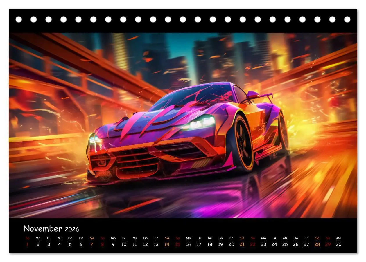 Bild: 9783457489390 | Im Rausch der Geschwindigkeit (Tischkalender 2026 DIN A5 quer),...