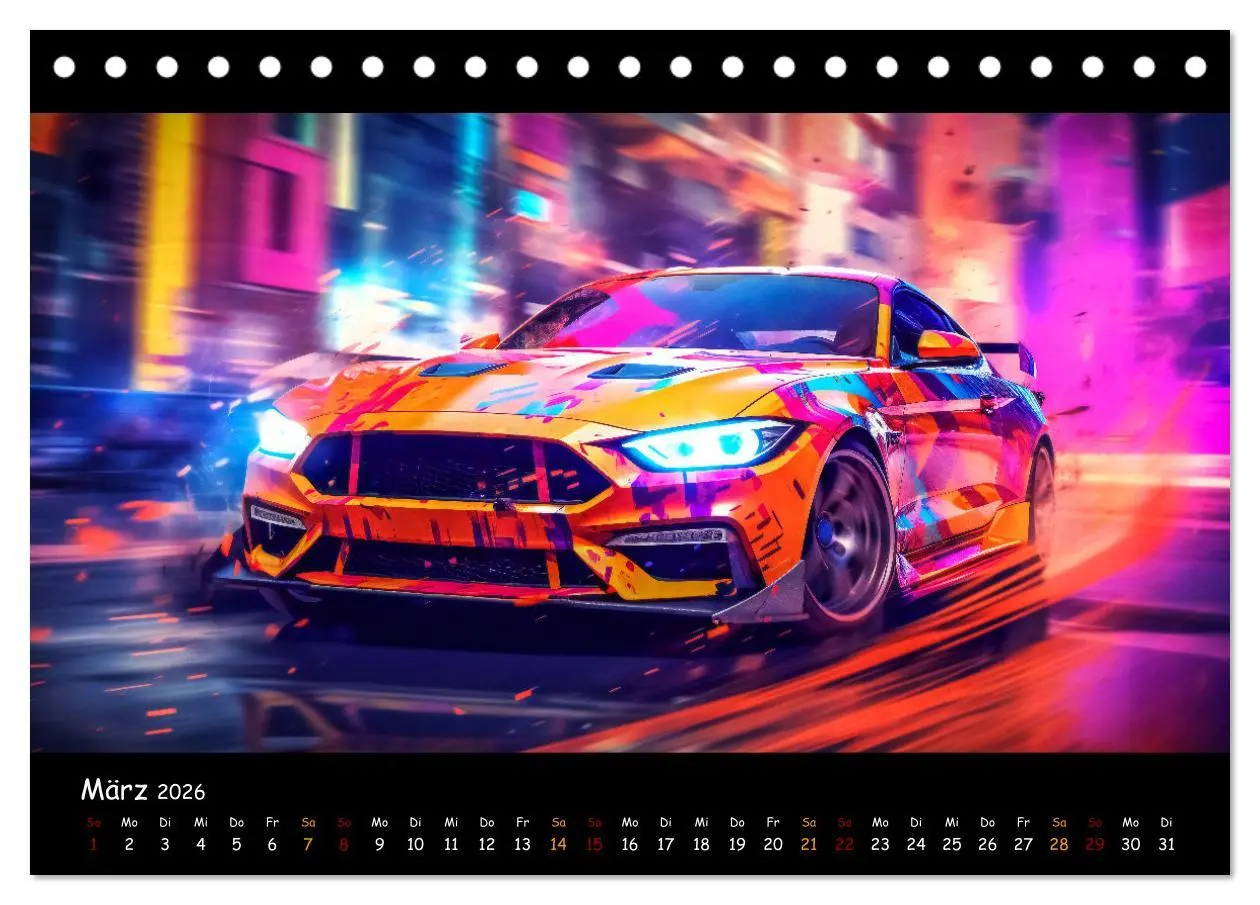 Bild: 9783457489390 | Im Rausch der Geschwindigkeit (Tischkalender 2026 DIN A5 quer),...