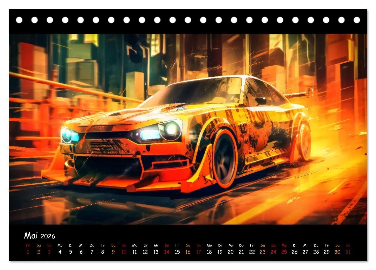 Bild: 9783457489390 | Im Rausch der Geschwindigkeit (Tischkalender 2026 DIN A5 quer),...