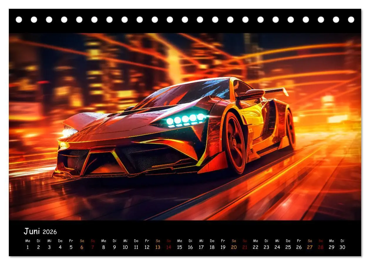 Bild: 9783457489390 | Im Rausch der Geschwindigkeit (Tischkalender 2026 DIN A5 quer),...