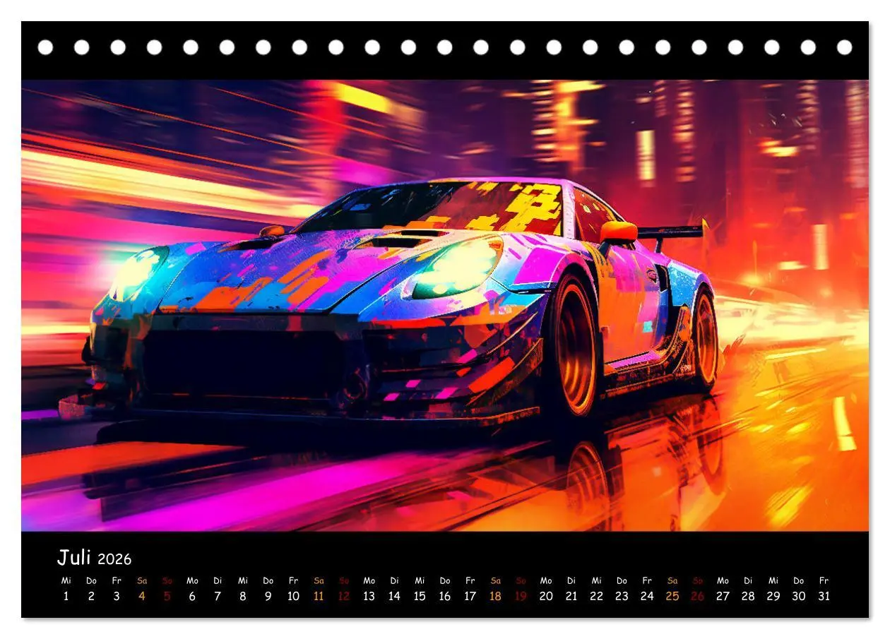 Bild: 9783457489390 | Im Rausch der Geschwindigkeit (Tischkalender 2026 DIN A5 quer),...