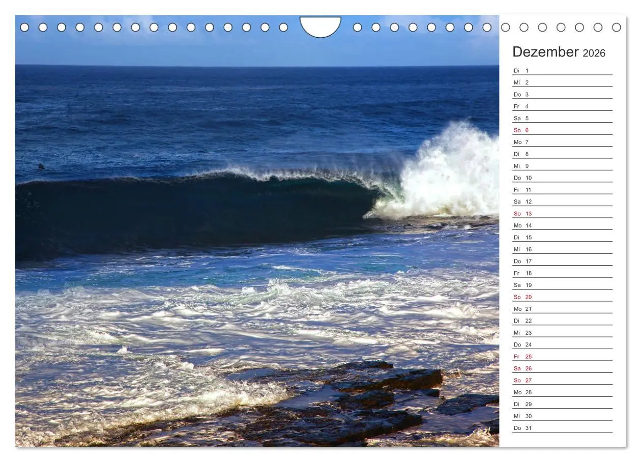 Bild: 9783457939390 | Surfen - Spaß auf den Wellen (Wandkalender 2026 DIN A4 quer),...