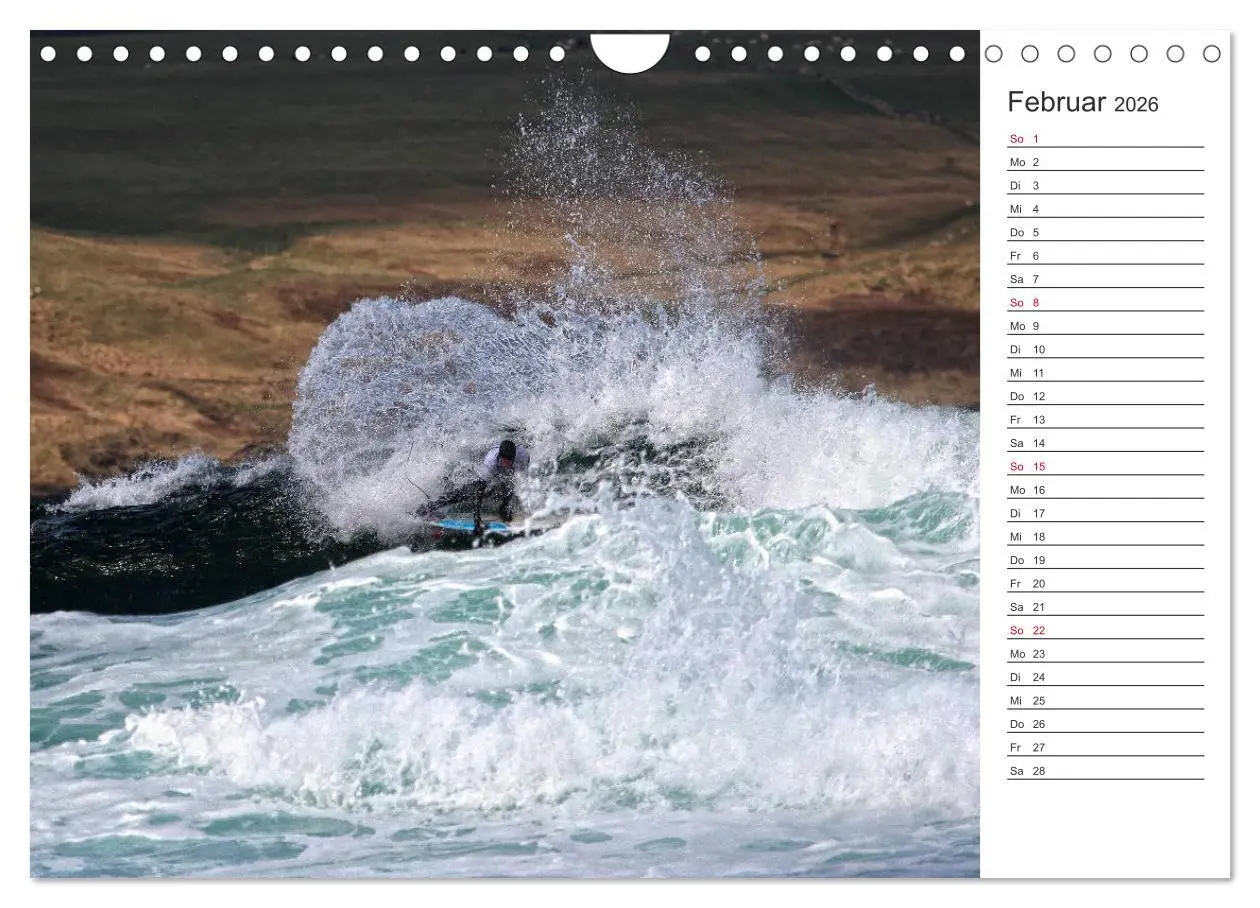 Bild: 9783457939390 | Surfen - Spaß auf den Wellen (Wandkalender 2026 DIN A4 quer),...