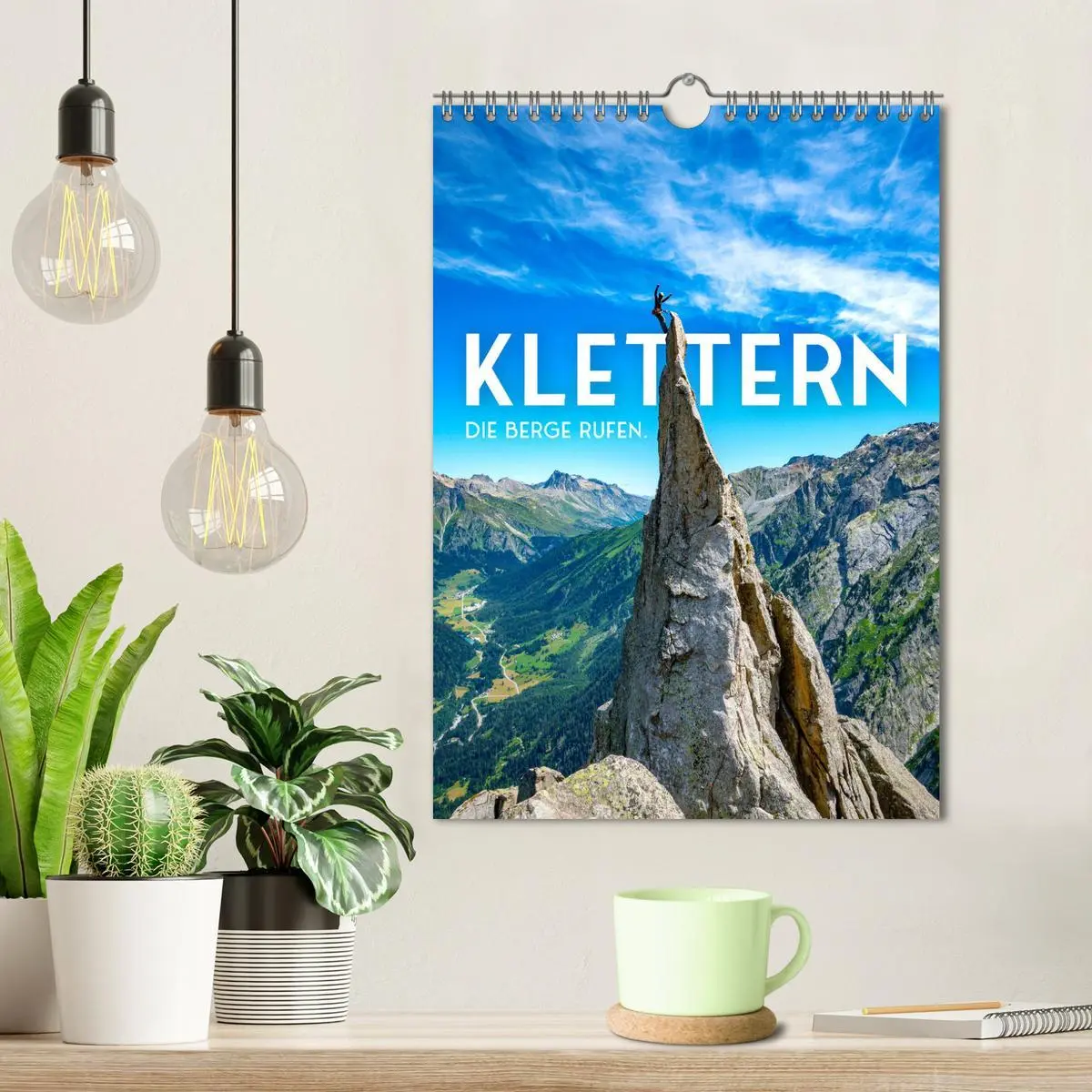 Bild: 9783516339390 | Klettern - Die Berge rufen. (Wandkalender 2026 DIN A4 hoch),...