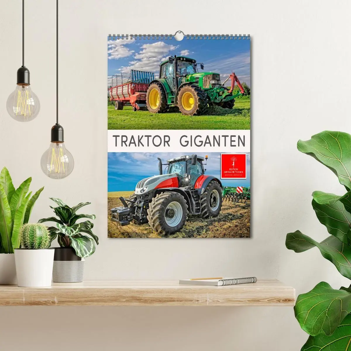 Bild: 9783569429390 | Traktor Giganten (Wandkalender 2027 DIN A3 hoch), CALVENDO...