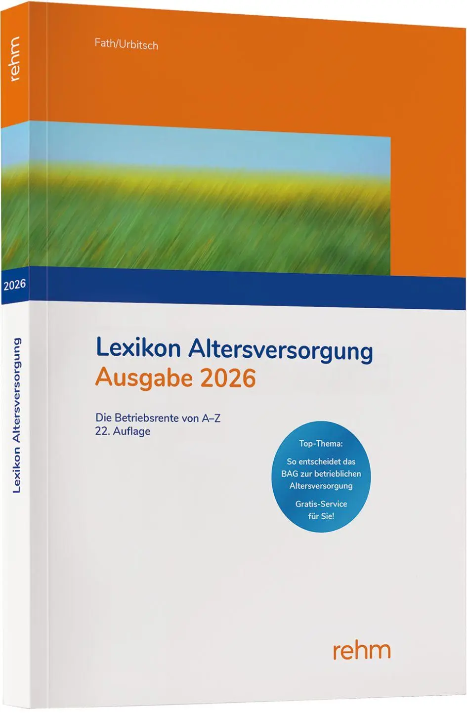 Cover: 9783807329390 | Lexikon Altersversorgung 2026 | Die Betriebsrente von A-Z | Buch