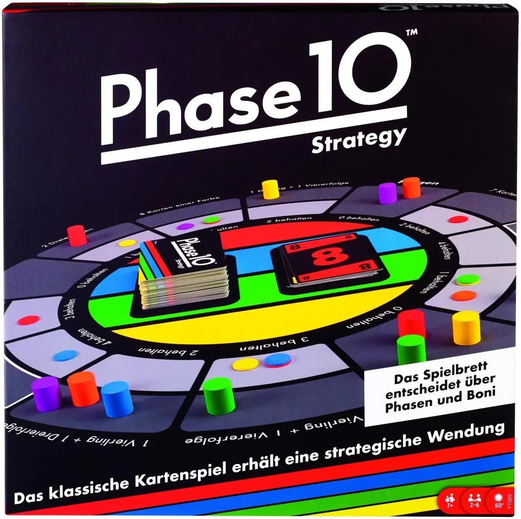 Cover: 887961639490 | Phase 10 Strategy Brettspiel | Spiel | Keine Batterien erforderlich