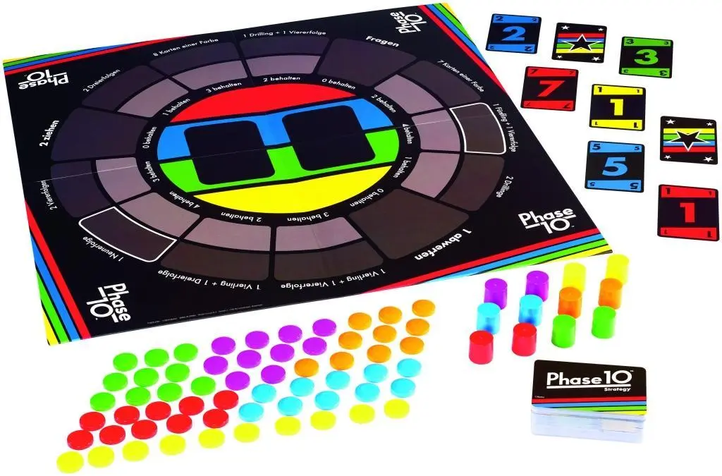 Bild: 887961639490 | Phase 10 Strategy Brettspiel | Spiel | Keine Batterien erforderlich