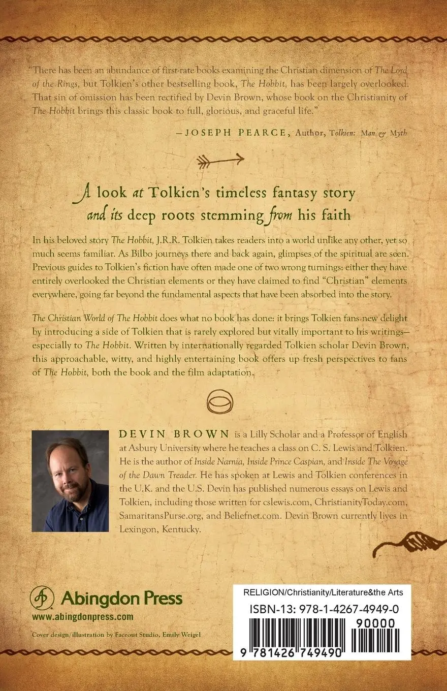Rückseite: 9781426749490 | The Christian World of the Hobbit | Devin Brown | Taschenbuch | 2012