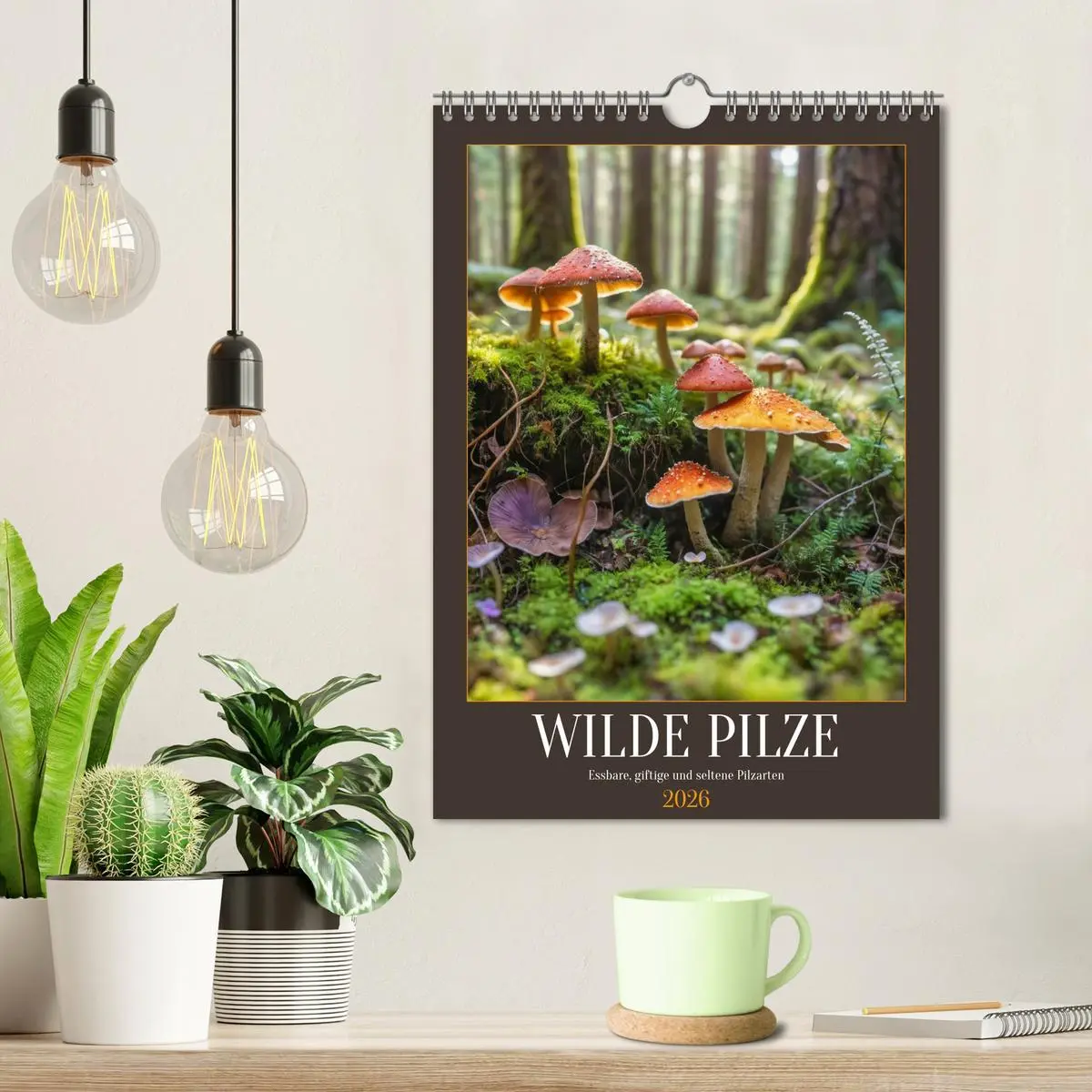 Bild: 9783516639490 | WILDE PILZE - Essbare, giftige und seltene Pilzarten (Wandkalender...