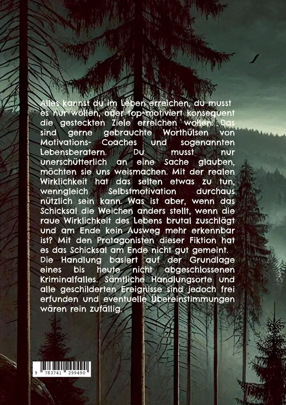 Rückseite: 9783741299490 | Dunkel überm Eulenstein | Tragödie auf der Bühlerhöhe | Braun | Buch