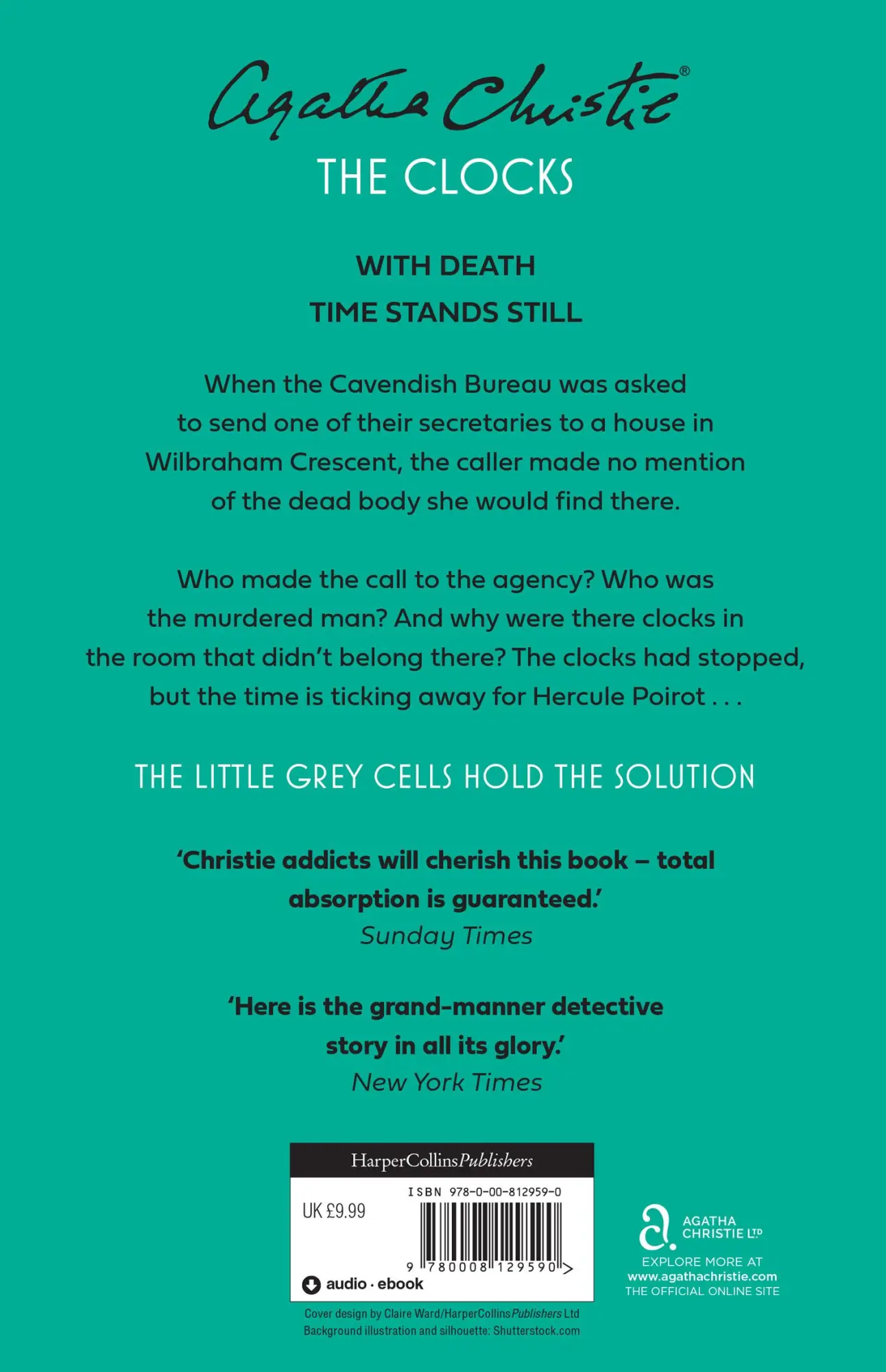 Rückseite: 9780008129590 | The Clocks | Agatha Christie | Taschenbuch | Poirot | 311 S. | 2015