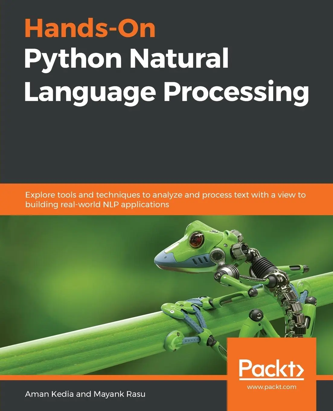 Cover: 9781838989590 | Hands-On Python Natural Language Processing | Aman Kedia (u. a.)