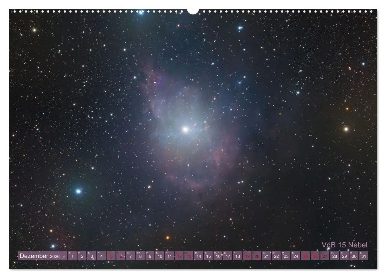 Bild: 9783457399590 | Deep Sky Kalender (hochwertiger Premium Wandkalender 2026 DIN A2...
