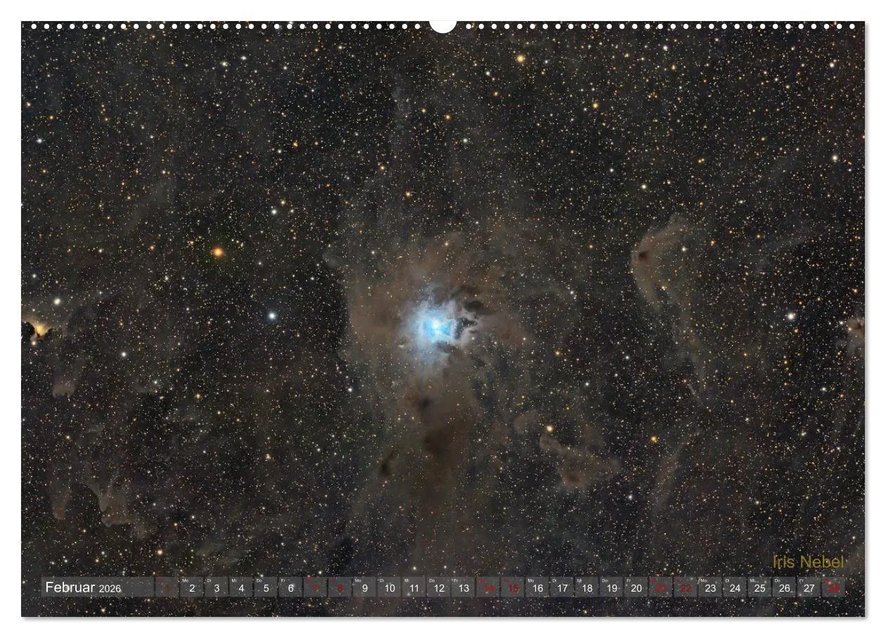 Bild: 9783457399590 | Deep Sky Kalender (hochwertiger Premium Wandkalender 2026 DIN A2...
