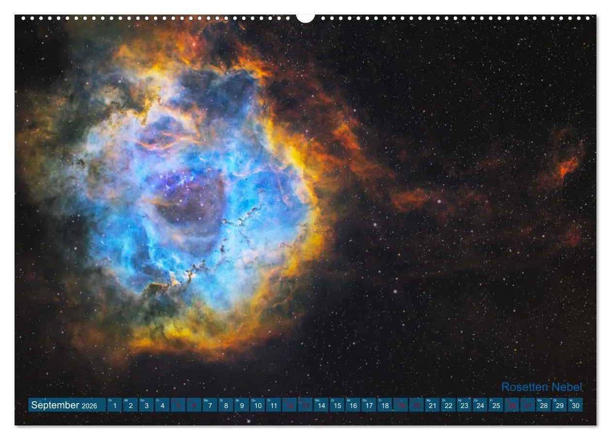 Bild: 9783457399590 | Deep Sky Kalender (hochwertiger Premium Wandkalender 2026 DIN A2...
